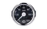 Speedometras Schmitt 120km H turas 48 mm Simson