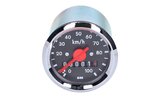 Spidometras 100km/h d.48mm juodas Simson