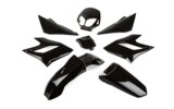 Aptaisymo komplektas 8 vnt. juodas Derbi DRD Racing 2006-2011 m
