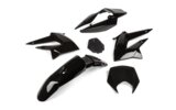 plastikų komplektas 6 dalių Derbi DRD X-Treme 2011 - 2017 Black