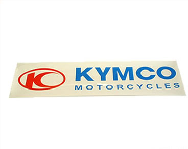 lipdukas Kymco 111x27mm skaidrus