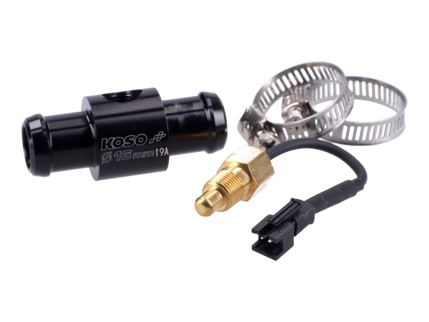 vandens žarnos temperatūros jutiklio adapteris 16mm