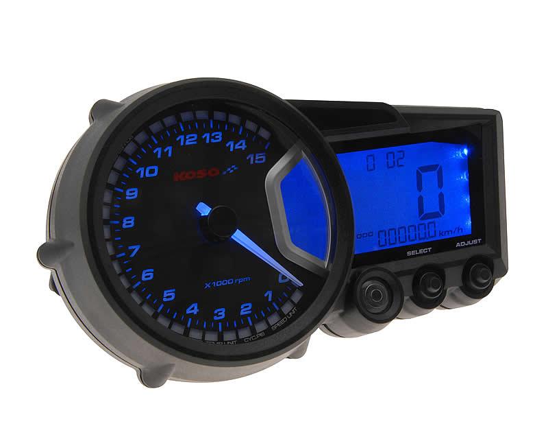 daugiafunkcis spidometras Koso RX2 GP Style