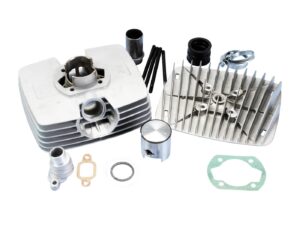 Cilindro komplektas Polini 80cc Series 6000 48mm, skirtas Fantic Motor Regolarita 50, Minarelli P4-P6