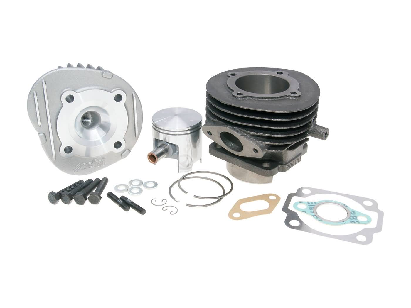 Cilindro komplektas Polini ketaus sportinis 85cc 50mm, skirtas Vespa PK 50, Special 50, XL 50