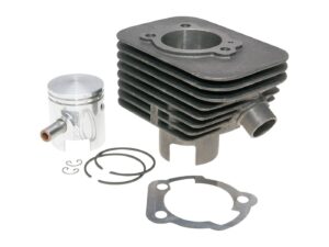 Cilindro komplektas Polini ketaus sportinis 63cc 10mm Stūmoklio pirštas be galvutės Piaggio Boxer, Bravo, CBA, Ciao, Eco, Grillo, Si