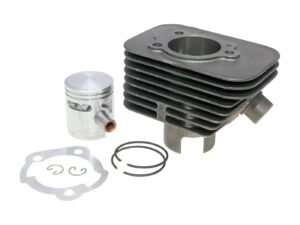 Cilindro komplektas Polini ketaus sportinis 63cc 12mm Stūmoklio pirštas be galvutės Piaggio Boxer, Bravo, CBA, Ciao, Eco, Grillo, Si
