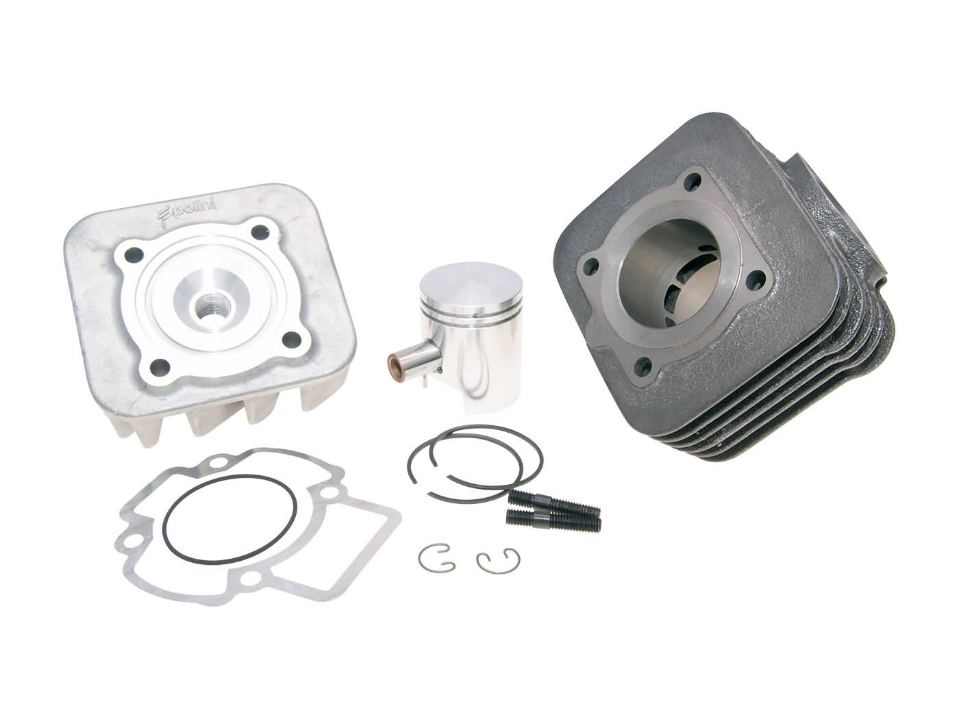 Cilindro komplektas Polini ketaus sport 50cc 40mm Piaggio AC