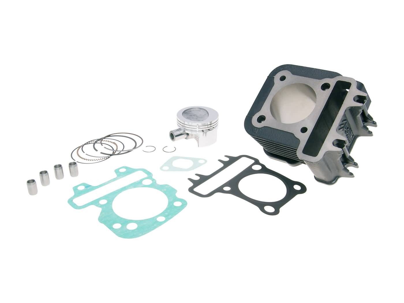 Cilindro komplektas Polini ketaus sportinis 79cc 49mm Piaggio 50 4T 2V