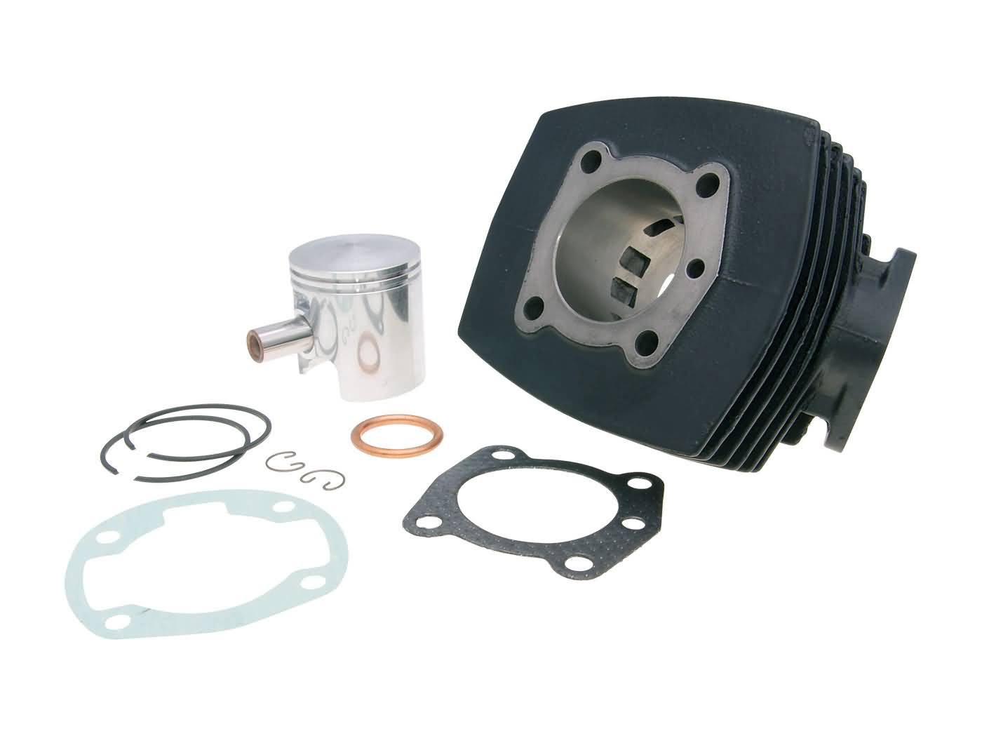 Cilindro komplektas Polini ketaus sport 65cc 46mm, skirtas Peugeot 103, 104, 105, GL 10, SPX 50