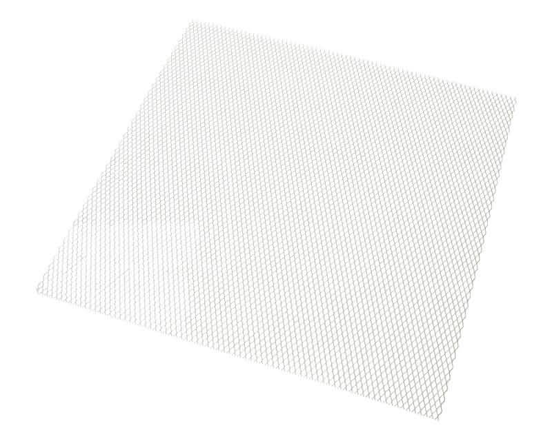 Lenktynių grotelių tinklelis 30cm x 30cm smulkaus sidabro