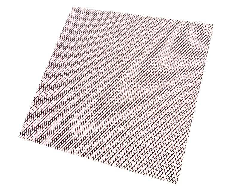 lenktyninis grilio tinklelis 30cm x 30cm smulkus raudonas