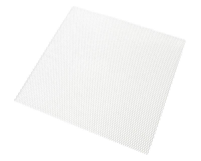 Lenktynių grotelių tinklelis 30cm x 30cm smulkus baltas