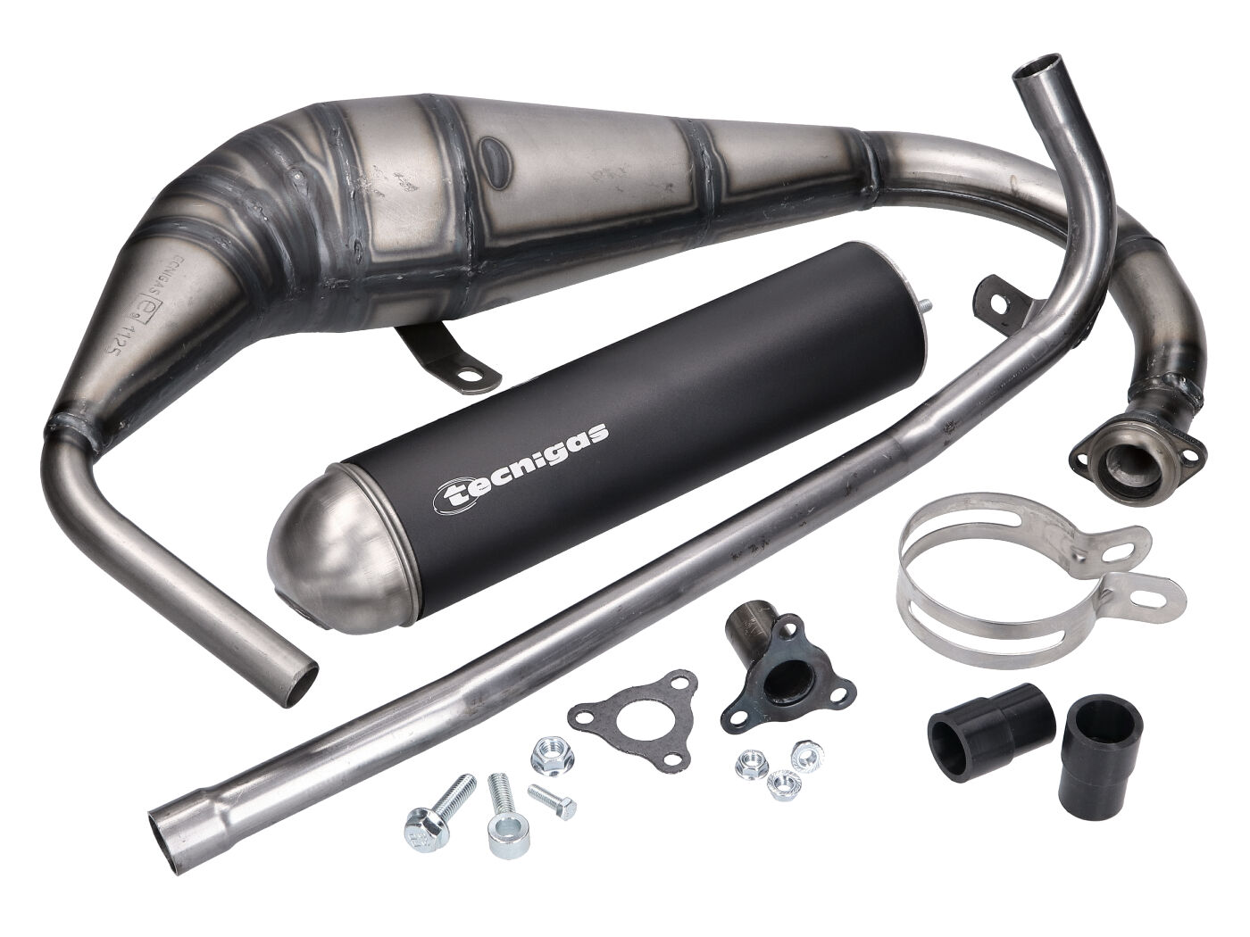 išmetimo Tecnigas E-Box, skirtas Derbi GPR50 -2009, Aprilia RS50 -2010 (D50B0)