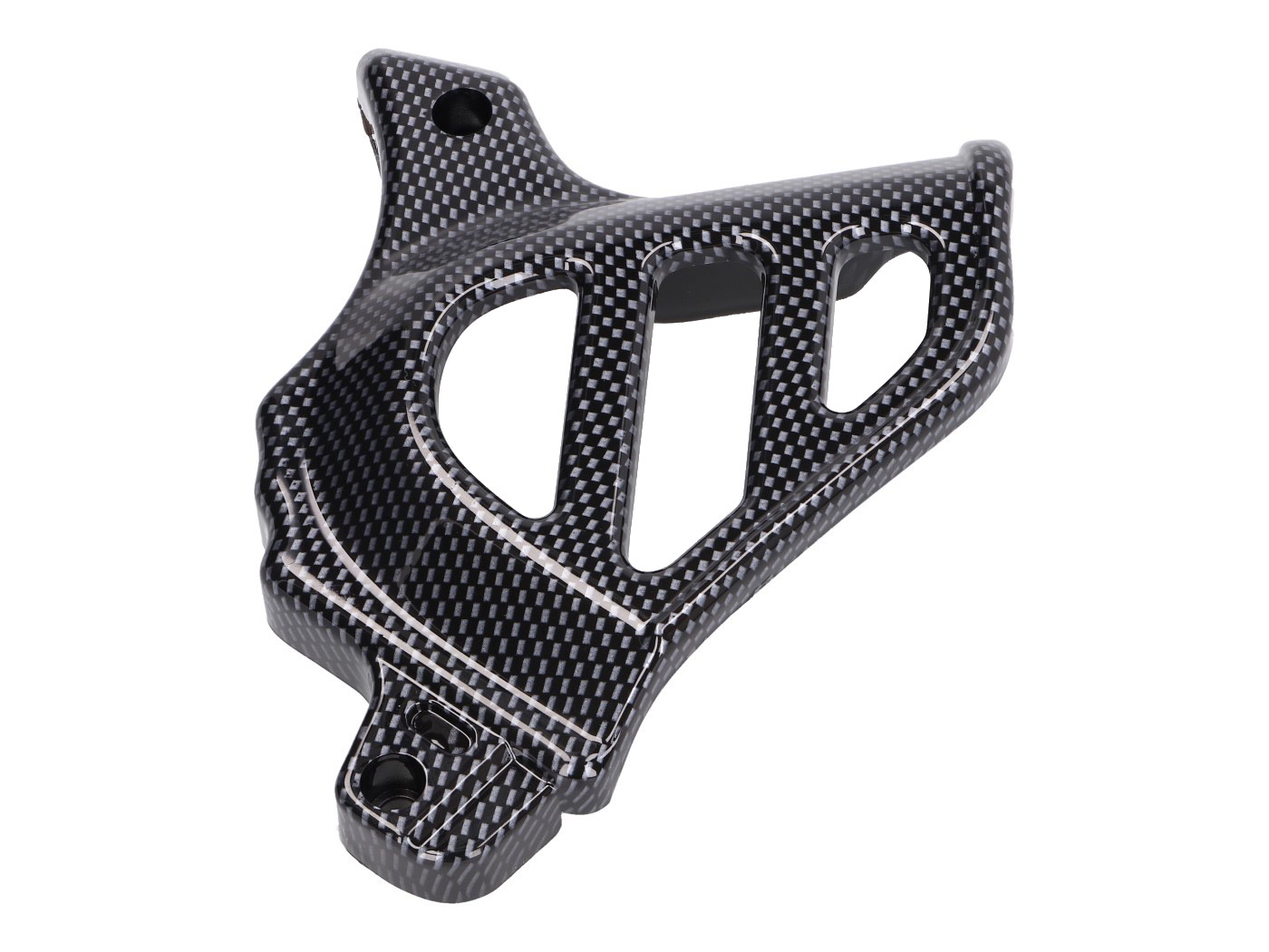 priekinio žvaigždutės dangtelio Carbon Look Minarelli AM, Generic, KSR-Moto, Keeway, Motobi, Ride, 1E40MA, 1E40MB