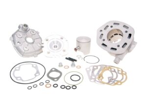 Cilindro komplektas Polini aliuminio racing Evolution 70cc 12mm Stūmoklio pirštas Minarelli horizontaliam LC