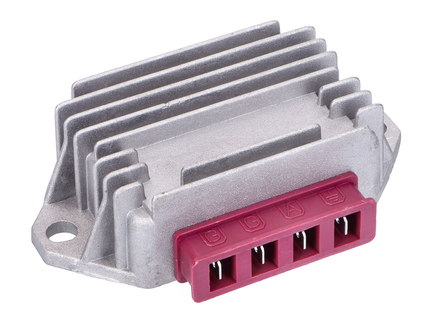 Įtampos reguliatorius 4 kontaktų, skirtų Vespa PK 50, PX 80, PK 125, P 200, PX 200, Cosa, XL2