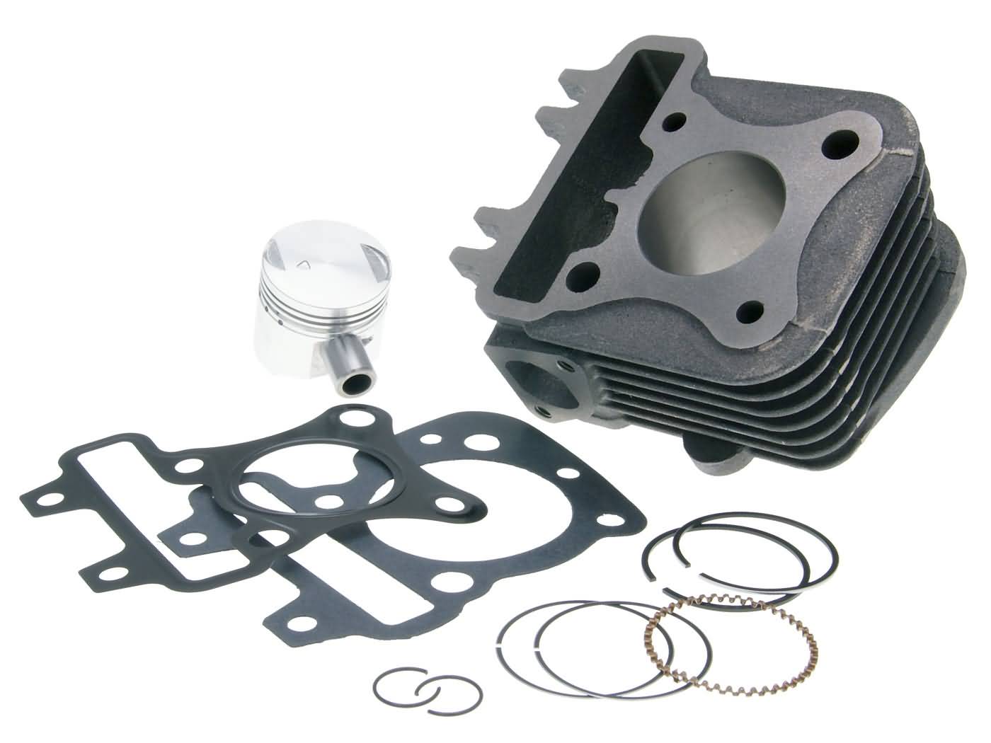 Cilindro komplektas 50cc 39mm Piaggio 50cc 4 taktų 2 vožtuvų