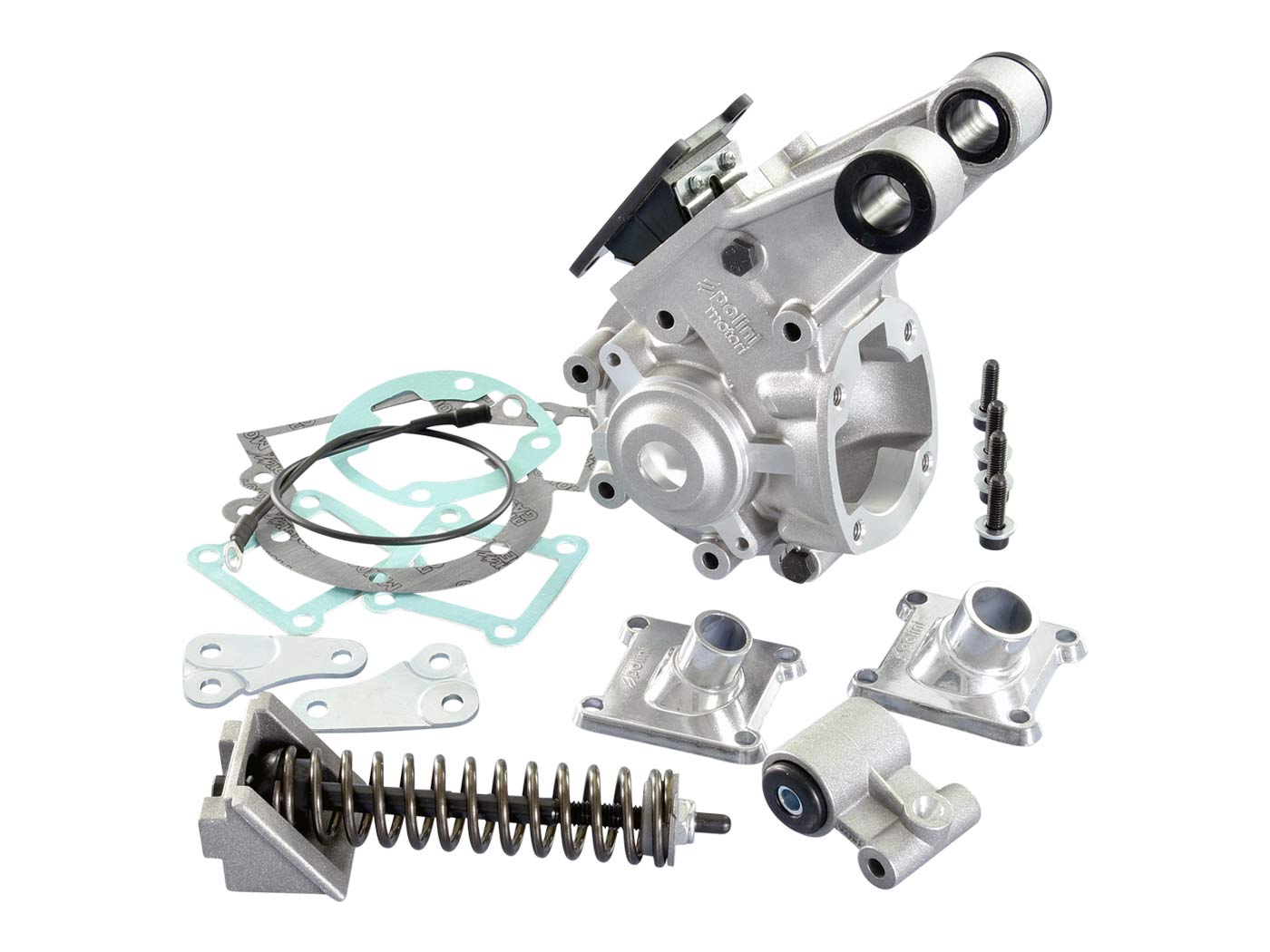 variklio karteris Polini spyruoklinis atramas Peugeot 103, 104, 105, GL10