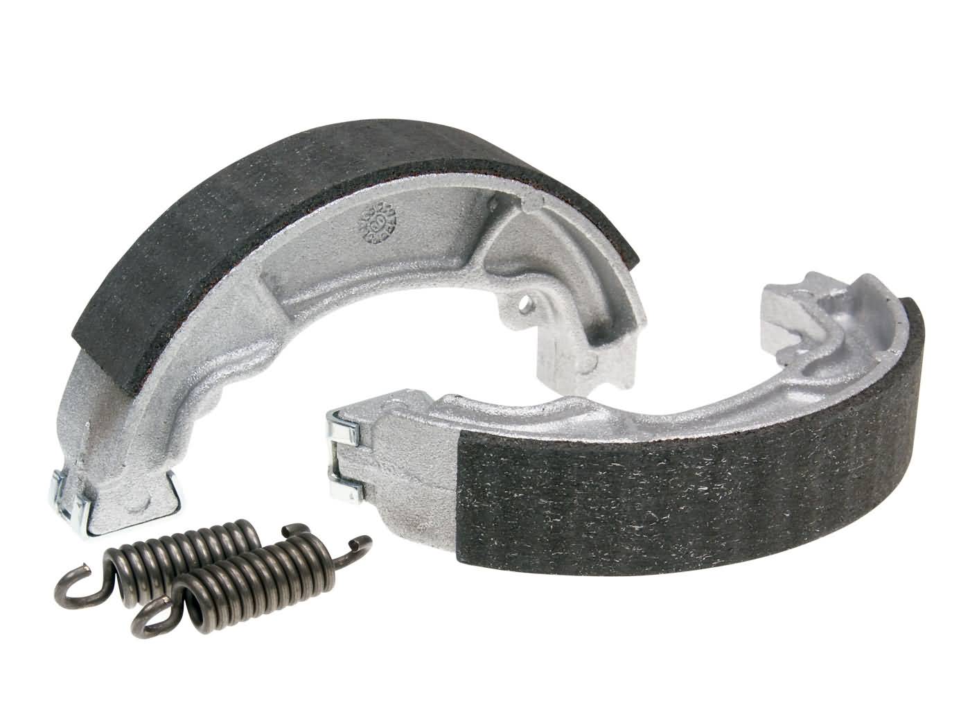 Būgninių stabdžių kaladėlių komplektas Polini 125x25mm su spyruoklėmis būgniniam stabdžiui Honda NES, SES, PCX, SH