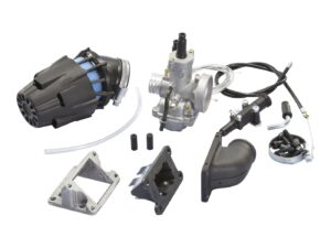 karbiuratoriaus komplektas Polini 21mm Yamaha Minarelli varikliams Vertical