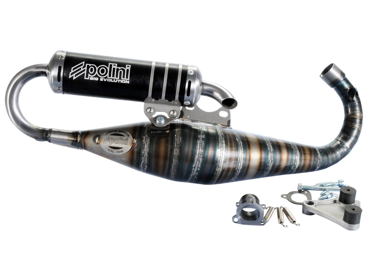 Duslintuvas Polini racing Big Evolution 70cc Piaggio Limited Edition TWD 2-taktis
