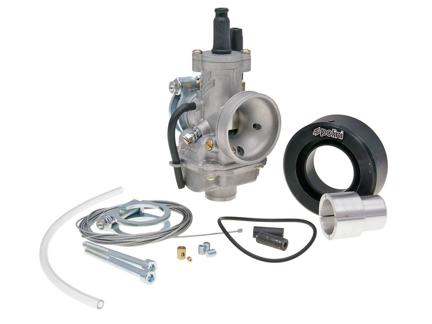 Polini CP 19mm karbiuratorius, skirtas Piaggio Ape 50
