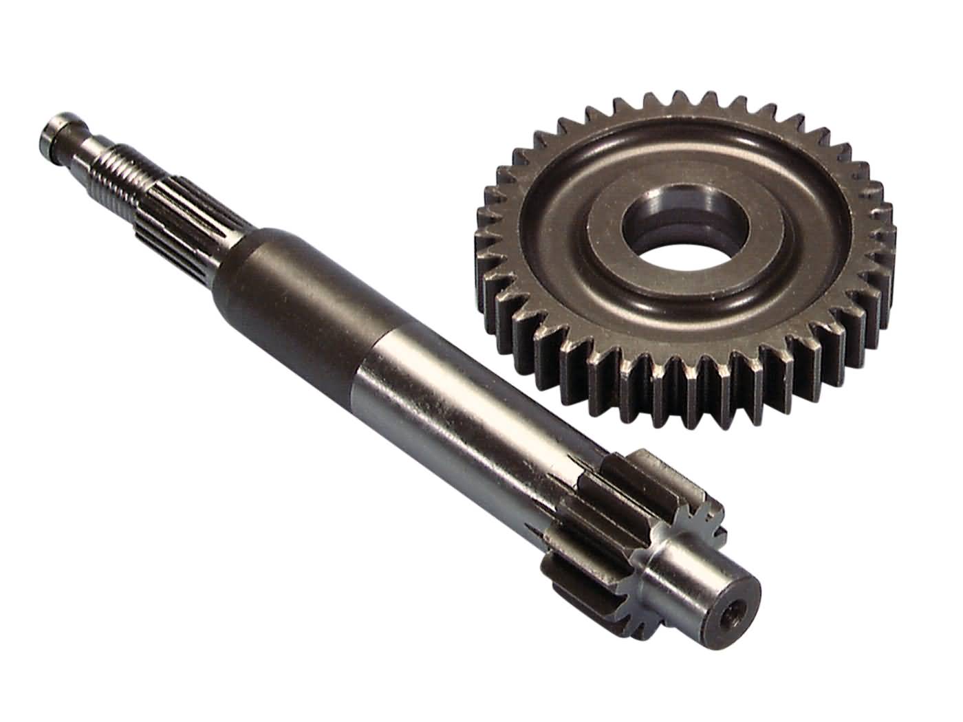 Greitintas reduktorius Polini 13/40 17,7 mm, skirtas Piaggio 50 2T su guoliu