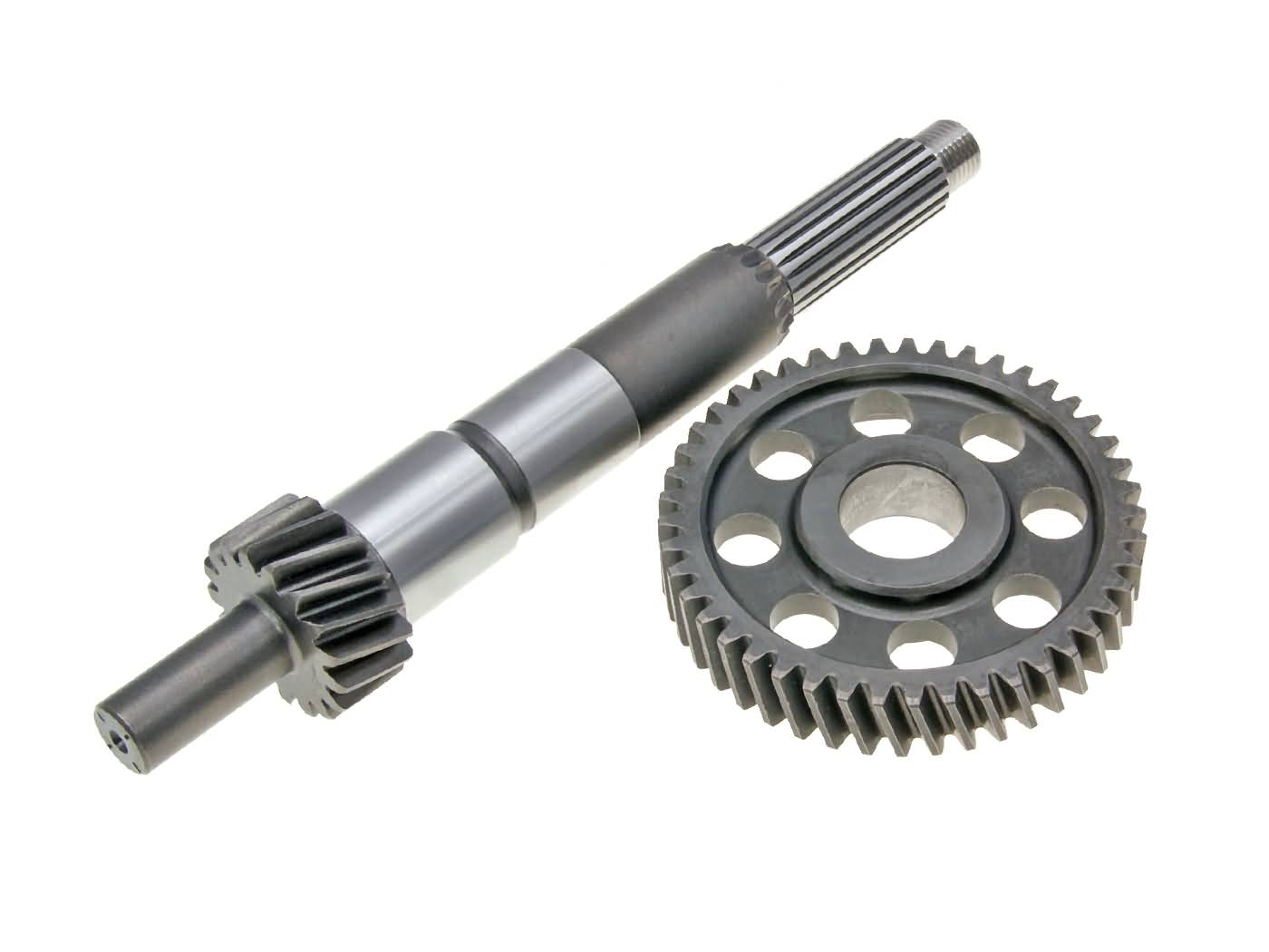 Greitintas reduktorius Polini 17/45, skirtas Vespa LX, Sprint, Primavera 125 4T, Piaggio Liberty 125 3V