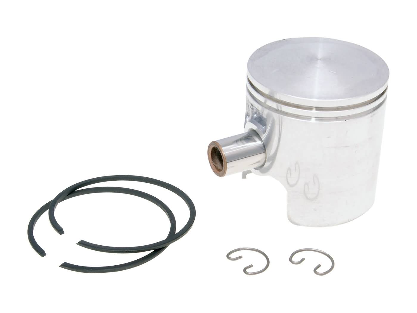 Stūmoklio komplektas Polini 65cc 46mm, skirtas CPI, Keeway euro2, Honda Wallaroo, Peugeot 103, 104, 105, Fox, GL 10, SPX 50