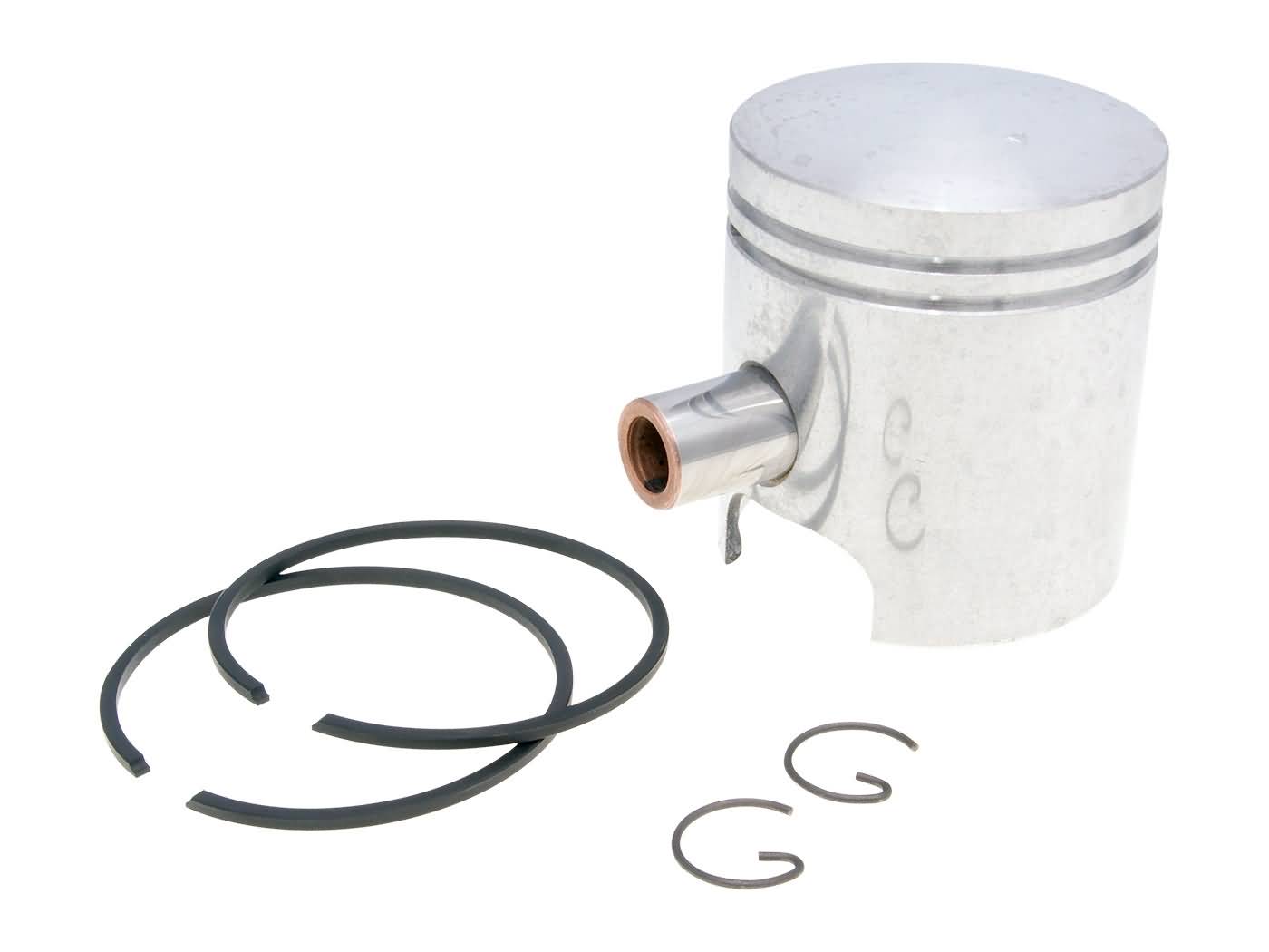 Stūmoklio komplektas Polini 225cc 69,4mm 18mm stūmoklio kaiščiai, skirti Ape 601 V, Car P2, P 501, P 602, TM 703
