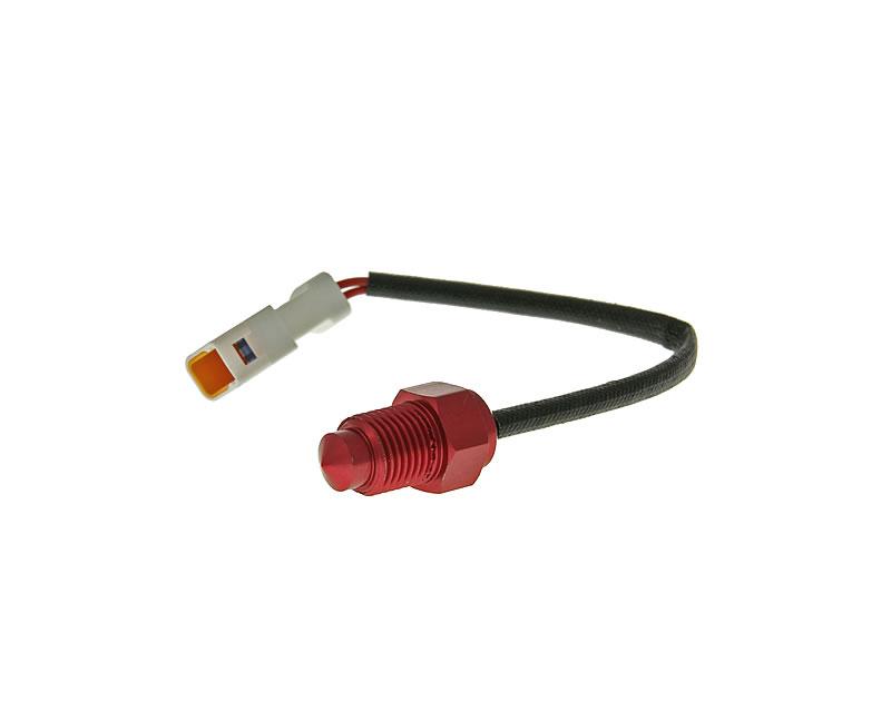 temperatūros jutiklis Koso 0-250°C - M10xP1.00 adapteris - balta jungtis