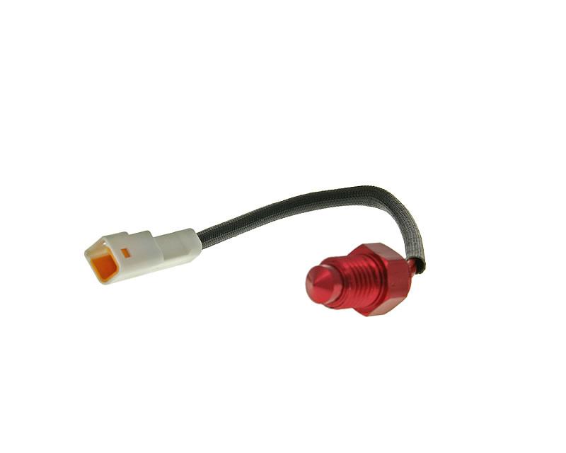temperatūros jutiklis Koso 0-250°C - M10xP1.25 adapteris - balta jungtis
