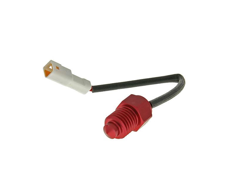 temperatūros jutiklis Koso 0-250°C - M12xP1.5 adapteris - balta jungtis