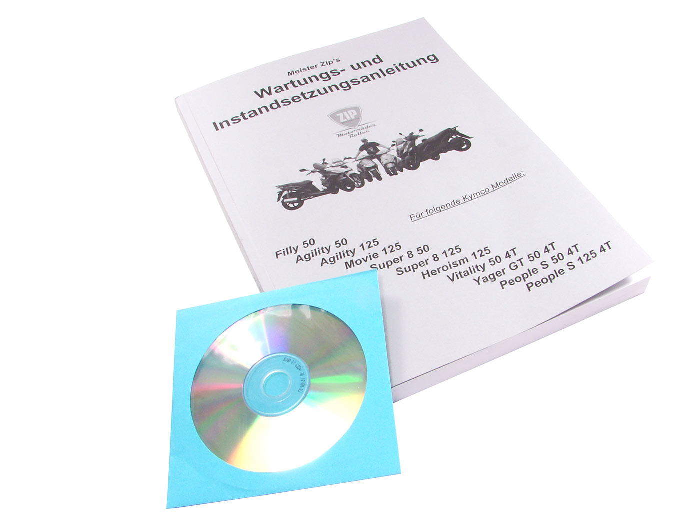 Techninės priežiūros ir remonto manual'o knyga KYMCO 4-taktis 50-125cc