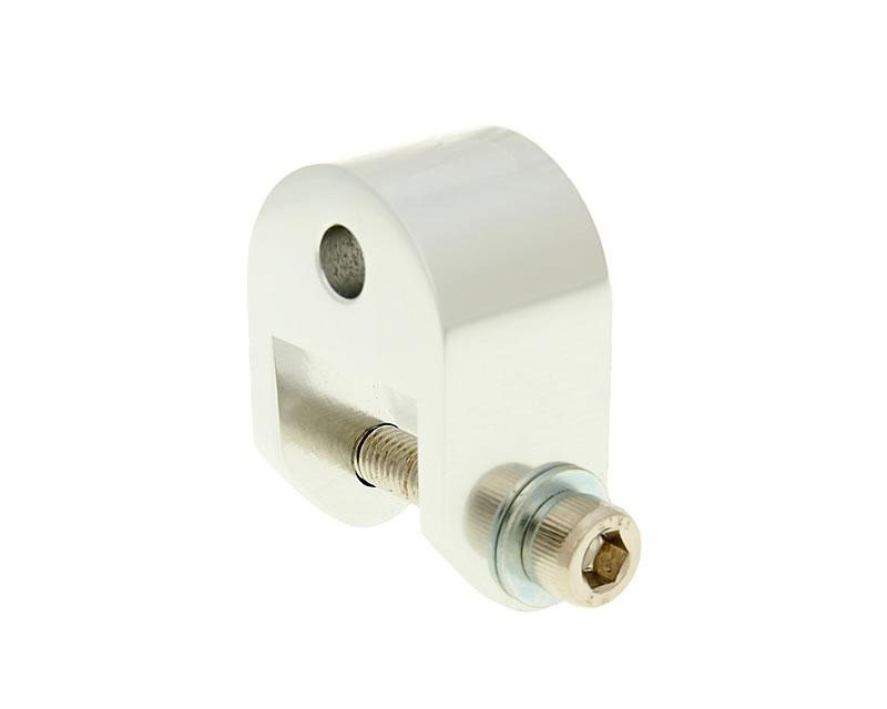 Amortizatoriaus paaukštinimas CNC 40mm sidabras Piaggio