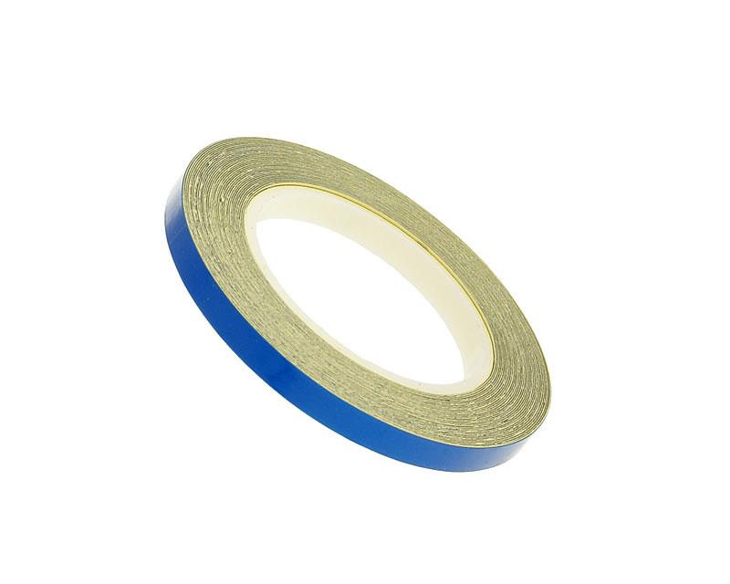 atspindinti rato / ratlankio juostelė 5mm plotis - mėlyna - 600cm ilgis