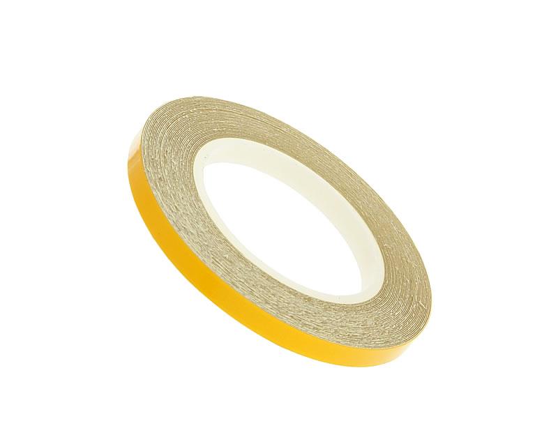 Ratų juostelė 5mm plotis - geltona - 600cm ilgis