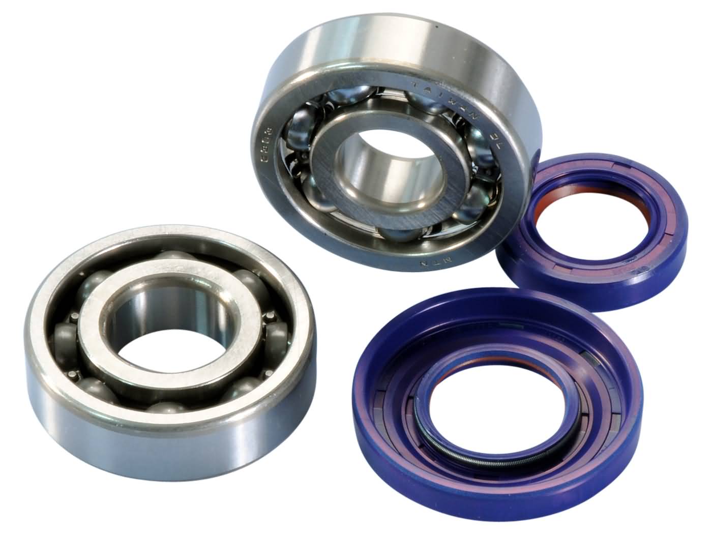 alkūninio veleno guolių komplektas Polini 20mm, skirtas Vespa PK 50, 125, XL 50, 125, 125 Primavera 2T, ETS 125