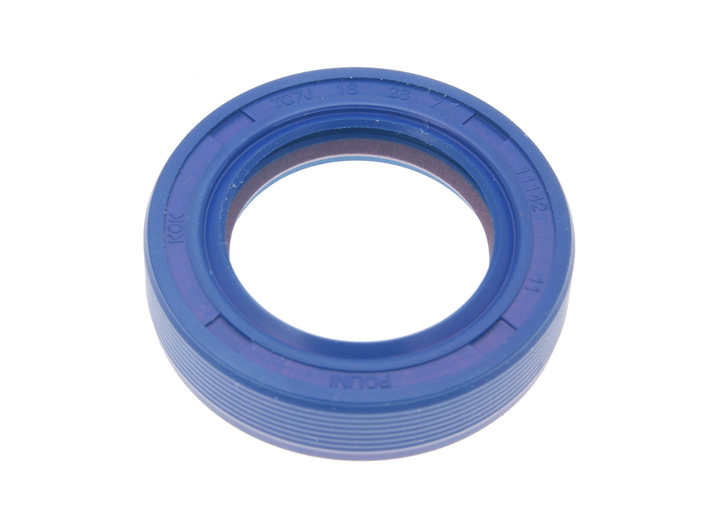 Riebokšlis Alkūninis velenas Polini FKM/PTFE 18x28x7mm Piaggio
