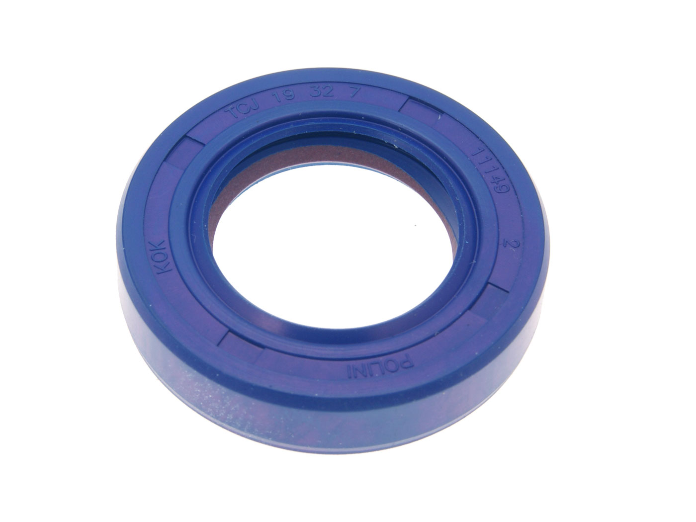 Riebokšlis Alkūninis velenas Polini FKM/PTFE 19x32x7mm, skirtas Vespa PK, Special, XL, Primavera ET3 50-125