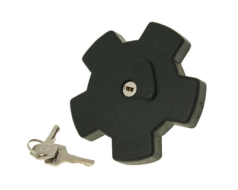 kuro / dujų bako dangtelis užrakinamas Zündapp, Kreidler (38 mm bako anga)