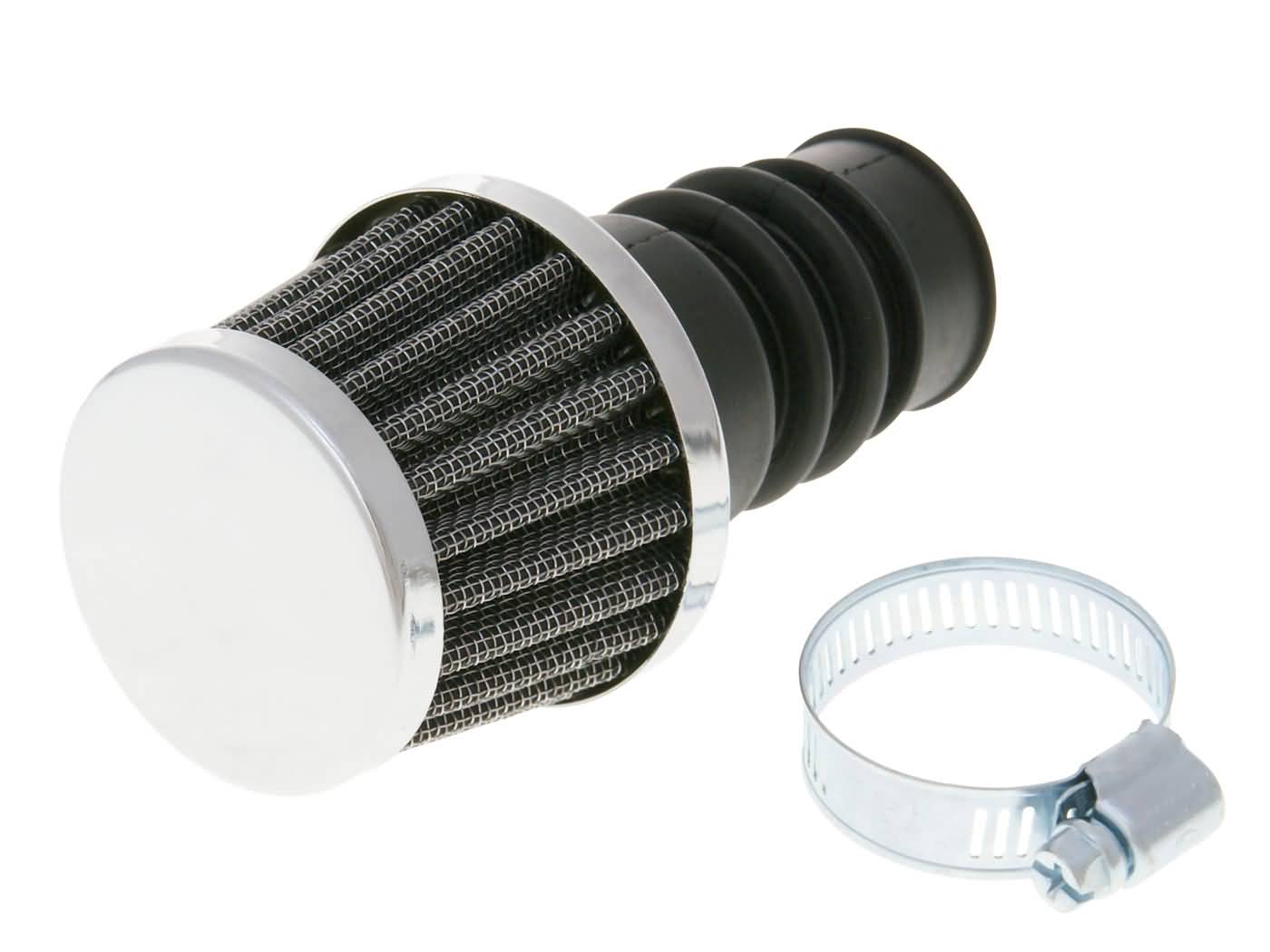 oro filtras Galia 17mm mopedui su 12-15mm Bing karbiuratoriumi