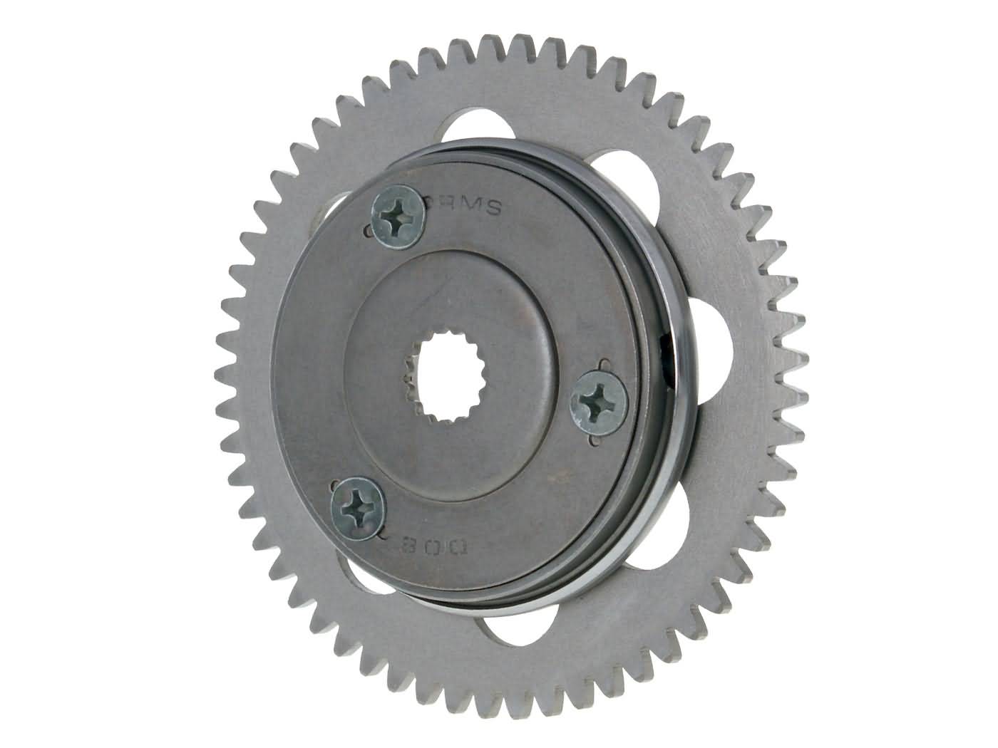 starterio sankabos komplektas su starterio pavaros ratlankiu Yamaha Cygnus, MBK Flame 125 95-03