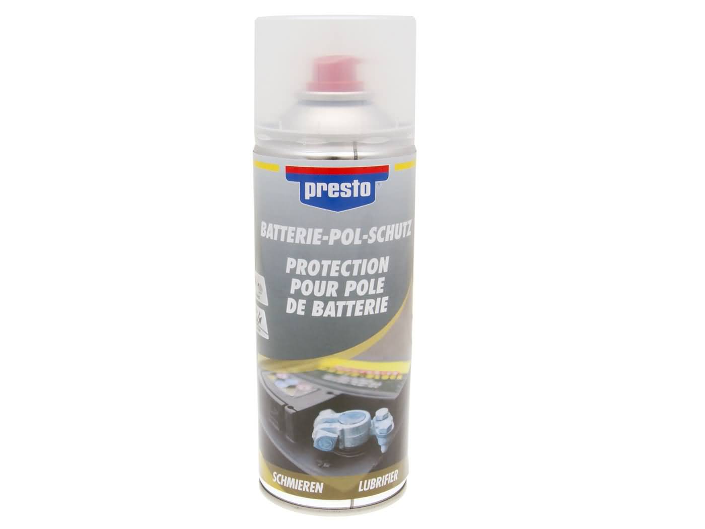 akumuliatoriaus poliaus apsaugos purškiklis Presto 400ml
