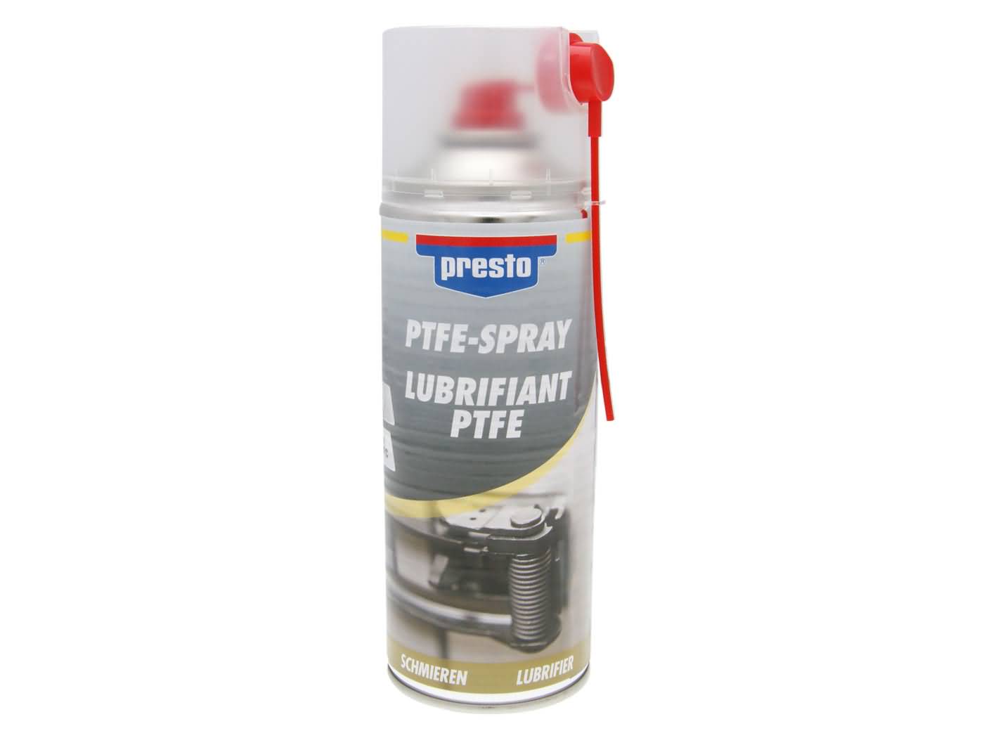 PTFE purškalas Presto universalus lubrikantas skaidrus 400ml