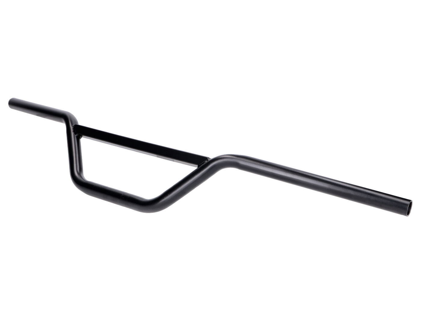 MX vairas plieninis su skersiniu juodu 22mm - 820mm