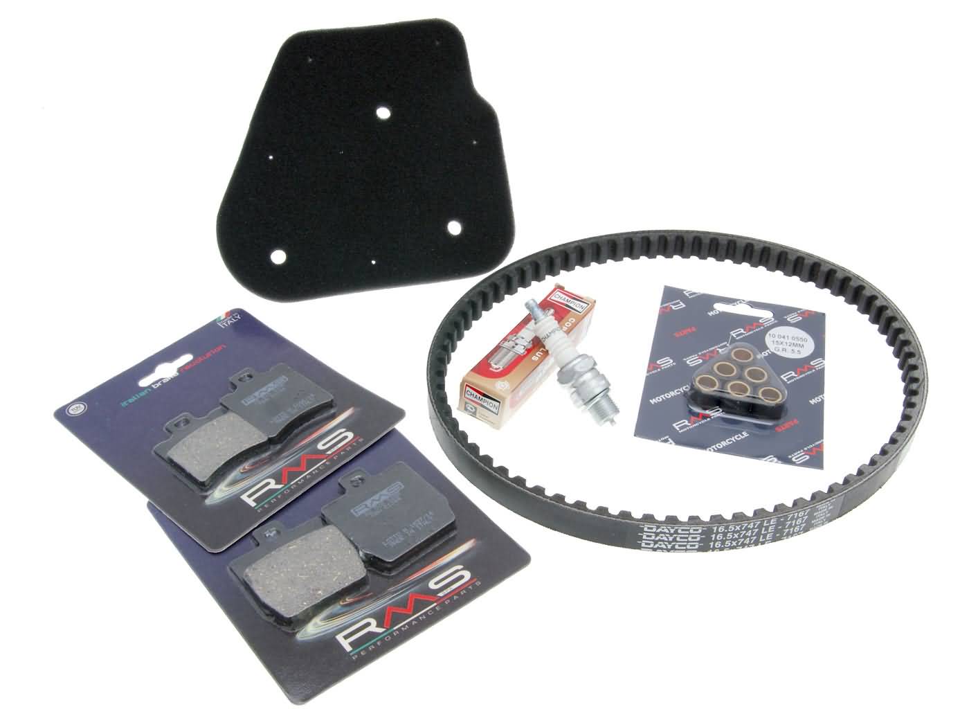 aptarnavimo, priežiūros komplektas, skirtas MBK Nitro 50, Yamaha Aerox 50 = KIT.I.39472