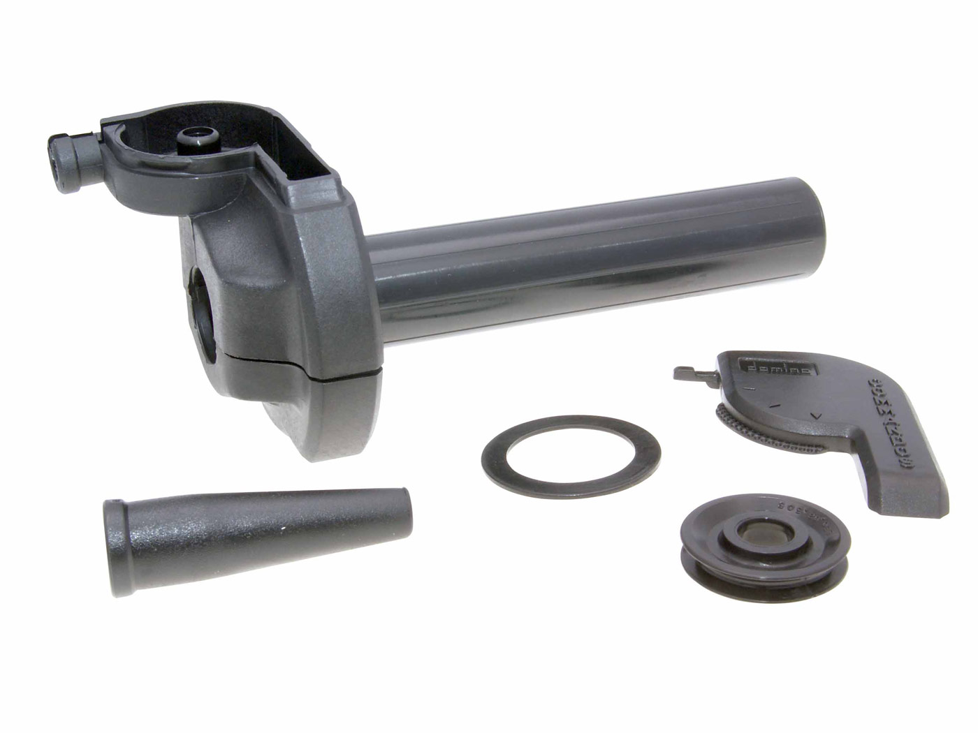Trumpos eigos gazo rankena Domino 2.2°/ 42mm juodas - universalus