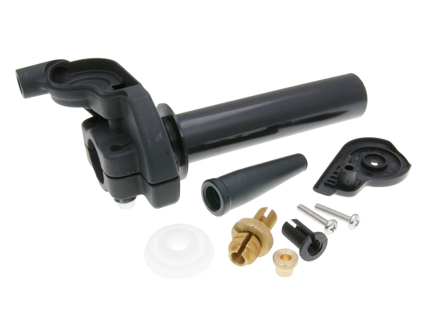 Trumpos eigos gazo rankena Domino Cross HR 1,9°/ 50 mm, skirtas Derbi Senda DRD PRO, Husqvarna CR, WR, KTM SX, XC